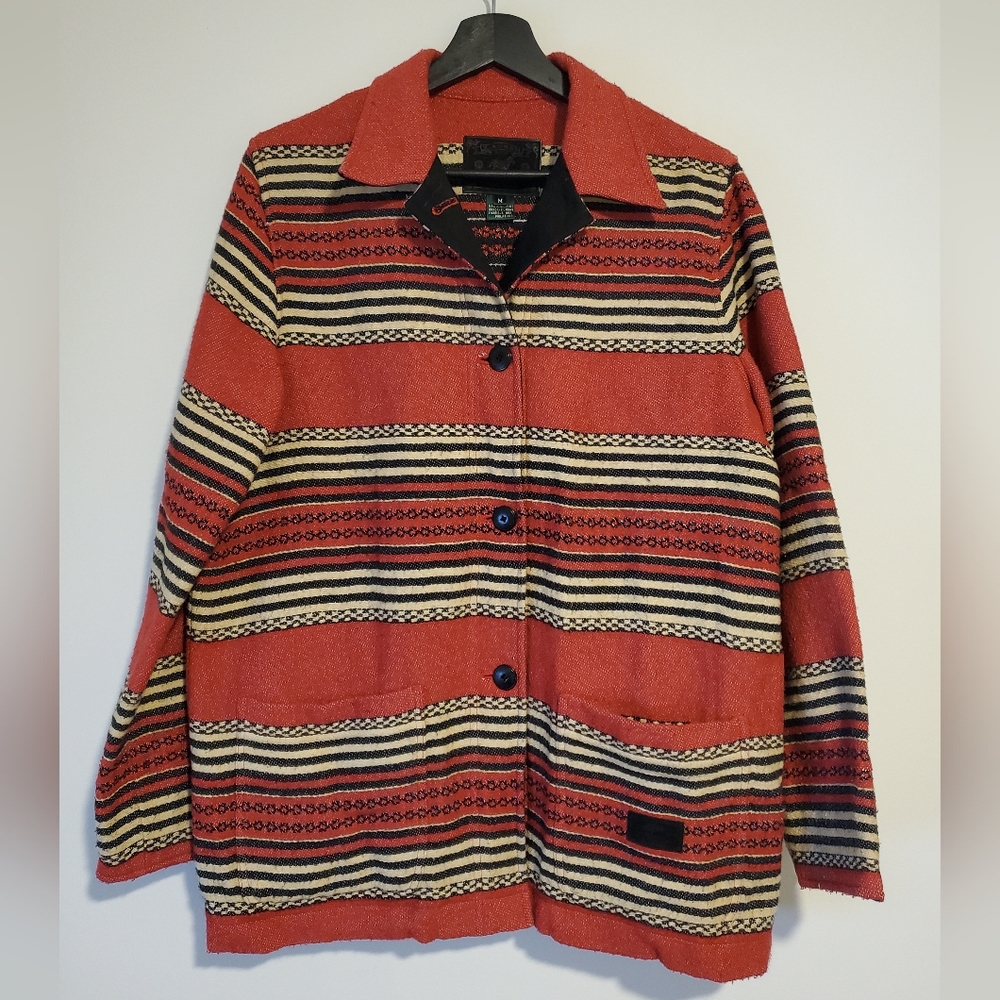 RALPH LAUREN Women's Safari Outfitters Vintage Aztec Indian Jacket size M